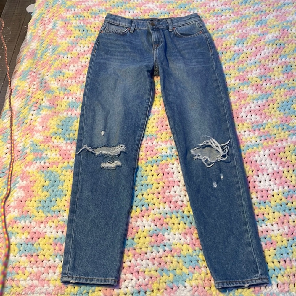 Forever 21 kids US 13/14 mom jeans